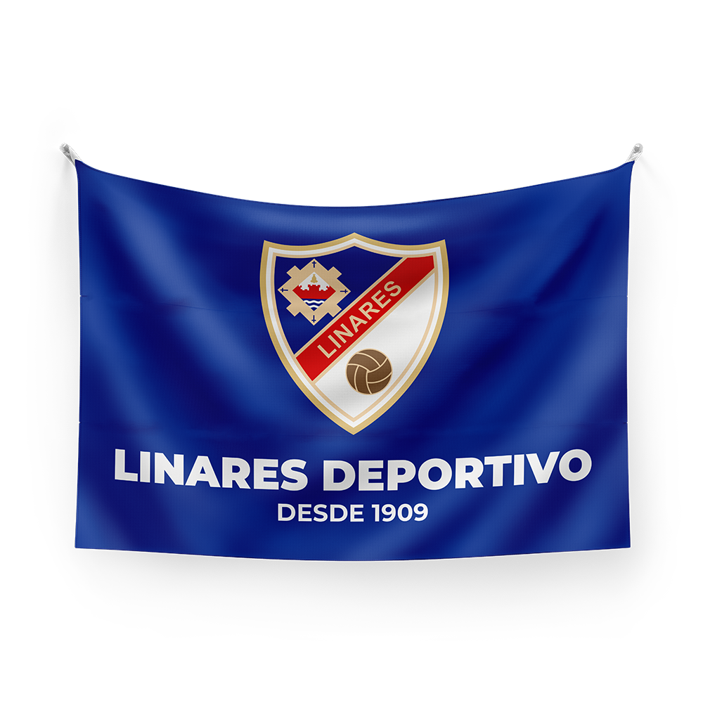BANDERA ESCUDO LINARES DEPORTIVO